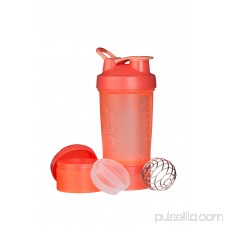 BlenderBottle 22oz ProStak Shaker with 2 Jars, a Wire Whisk BlenderBall and Carrying Loop FC Black 553888594